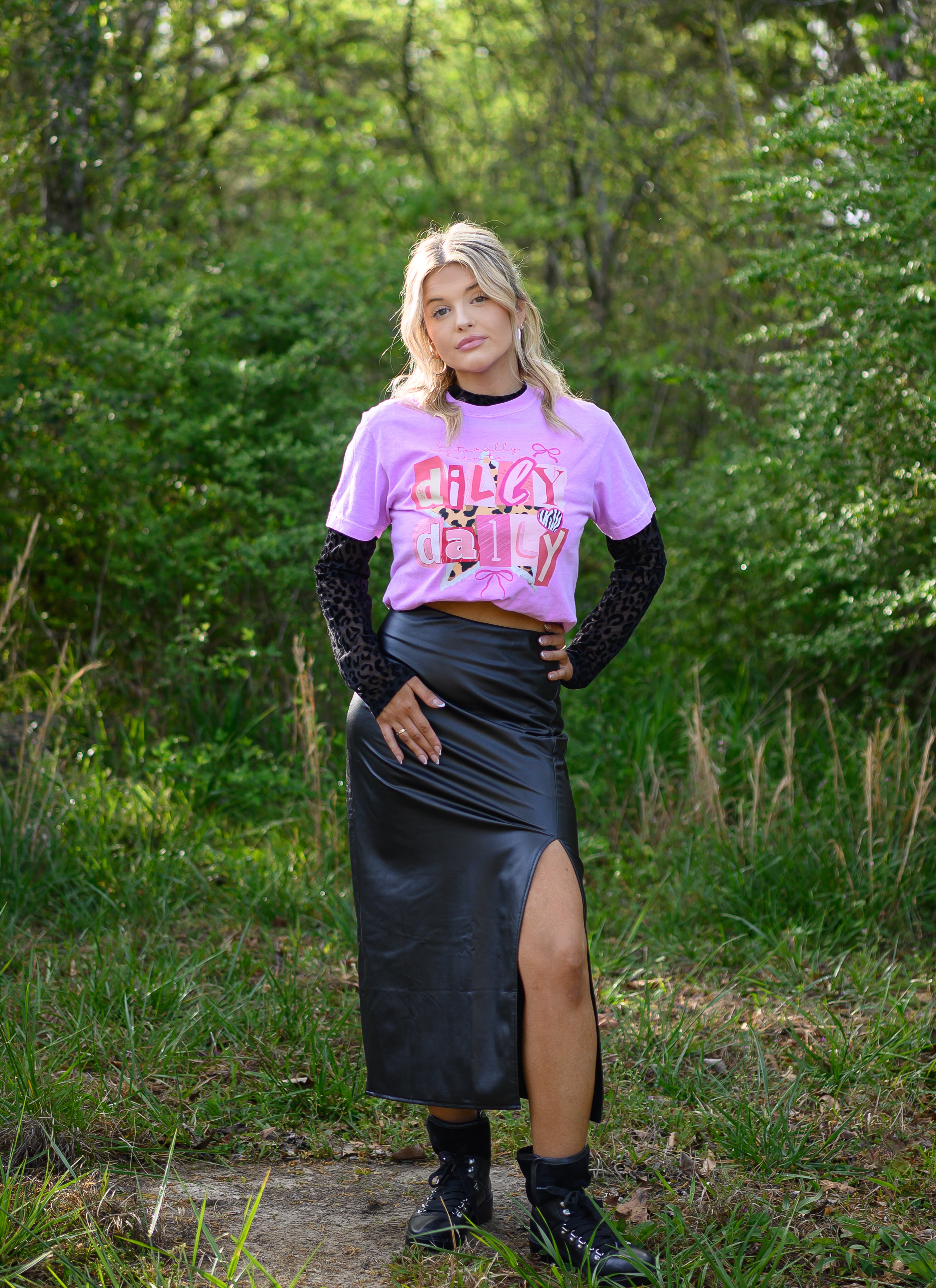 After Dark Leather Skirt 🖤