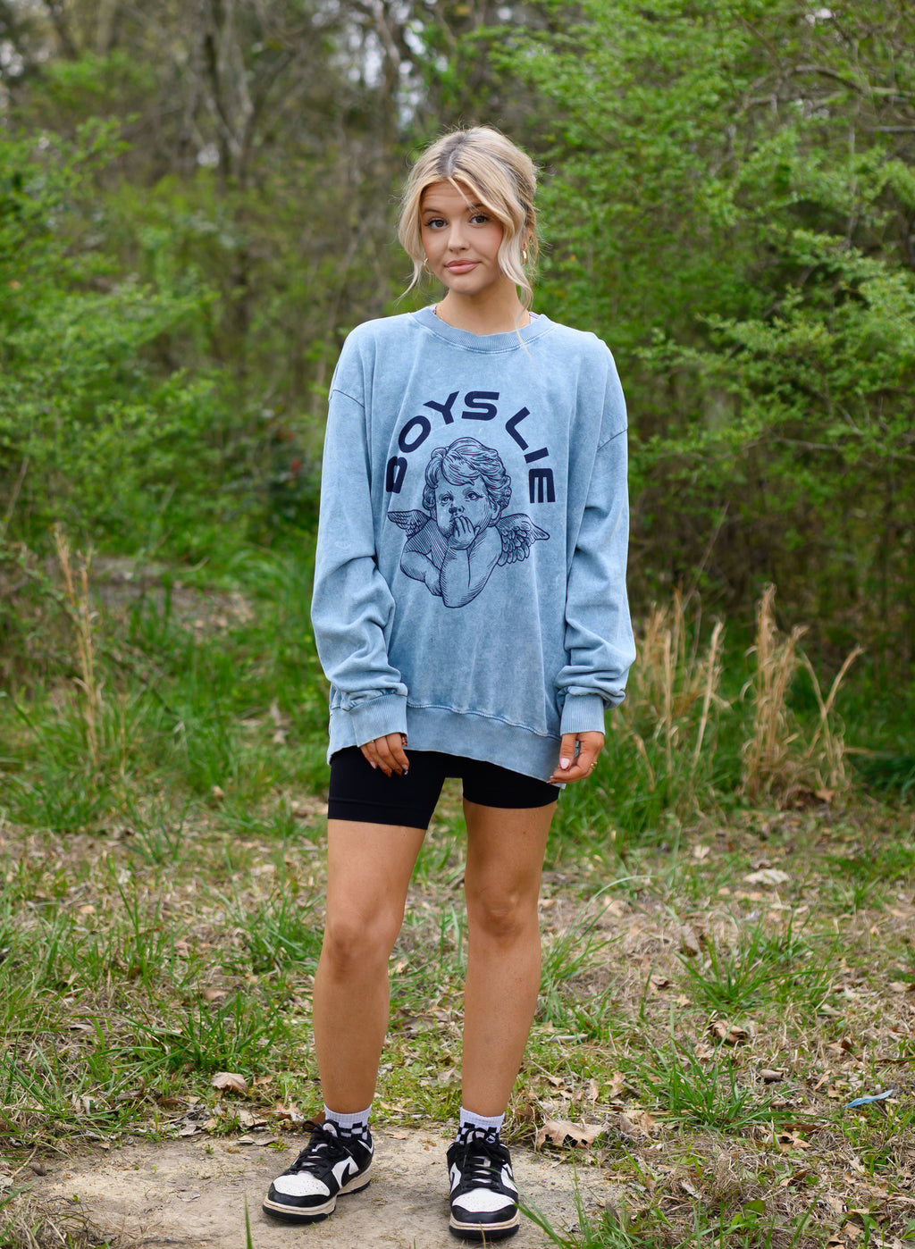 Heaven Sent Trouble Sweatshirt⚡️