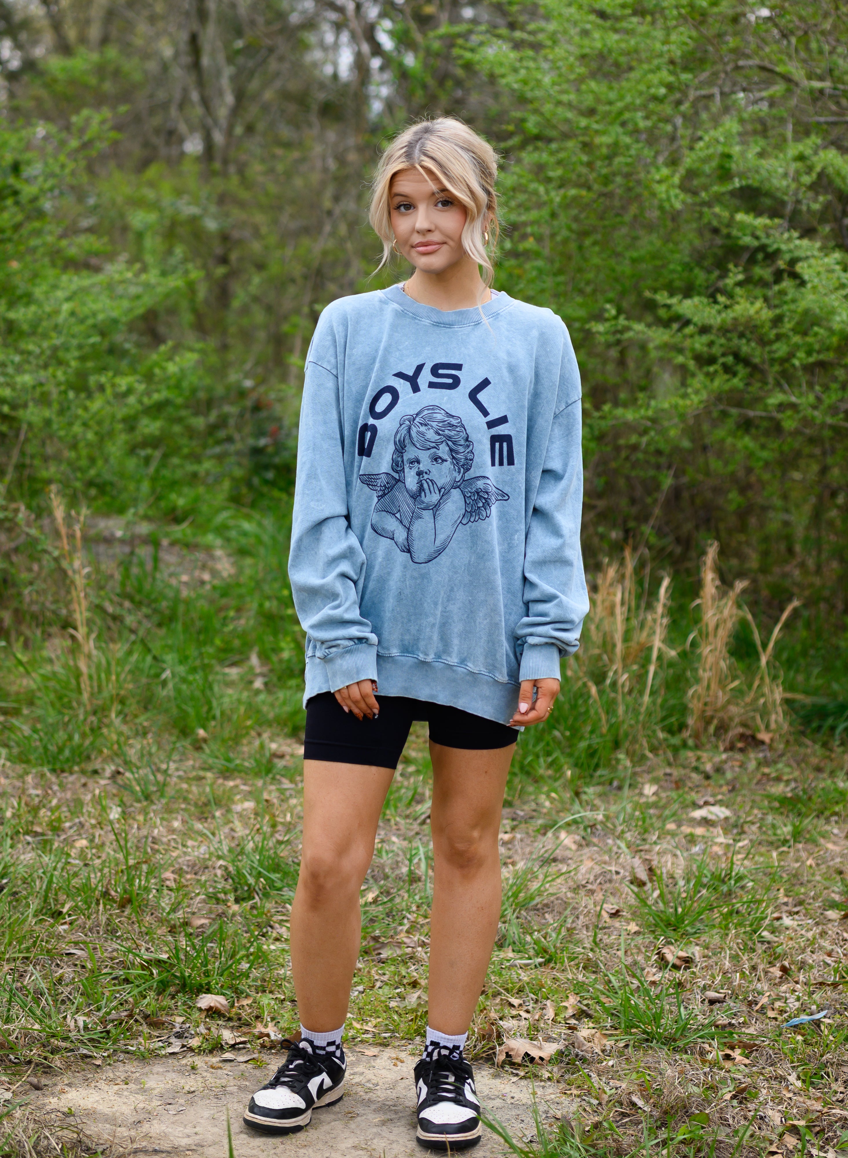 Heaven Sent Trouble Sweatshirt⚡️