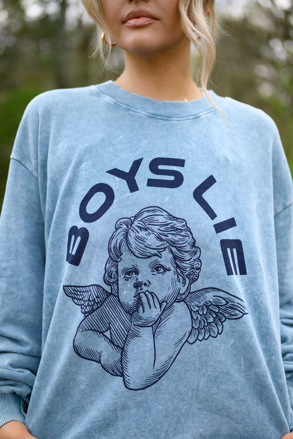 Heaven Sent Trouble Sweatshirt⚡️