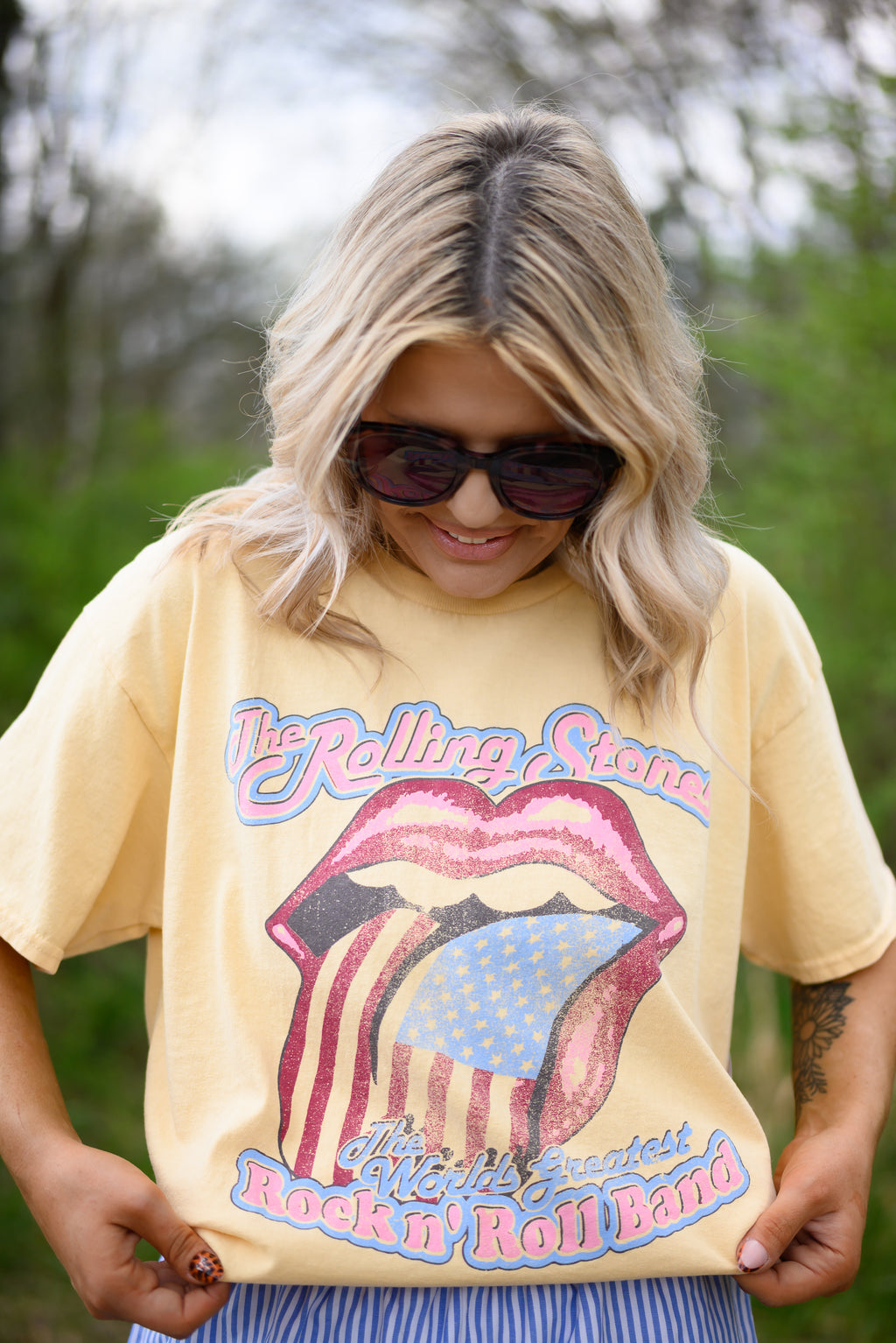 Electric Tongue Vintage Tee❤️‍🔥
